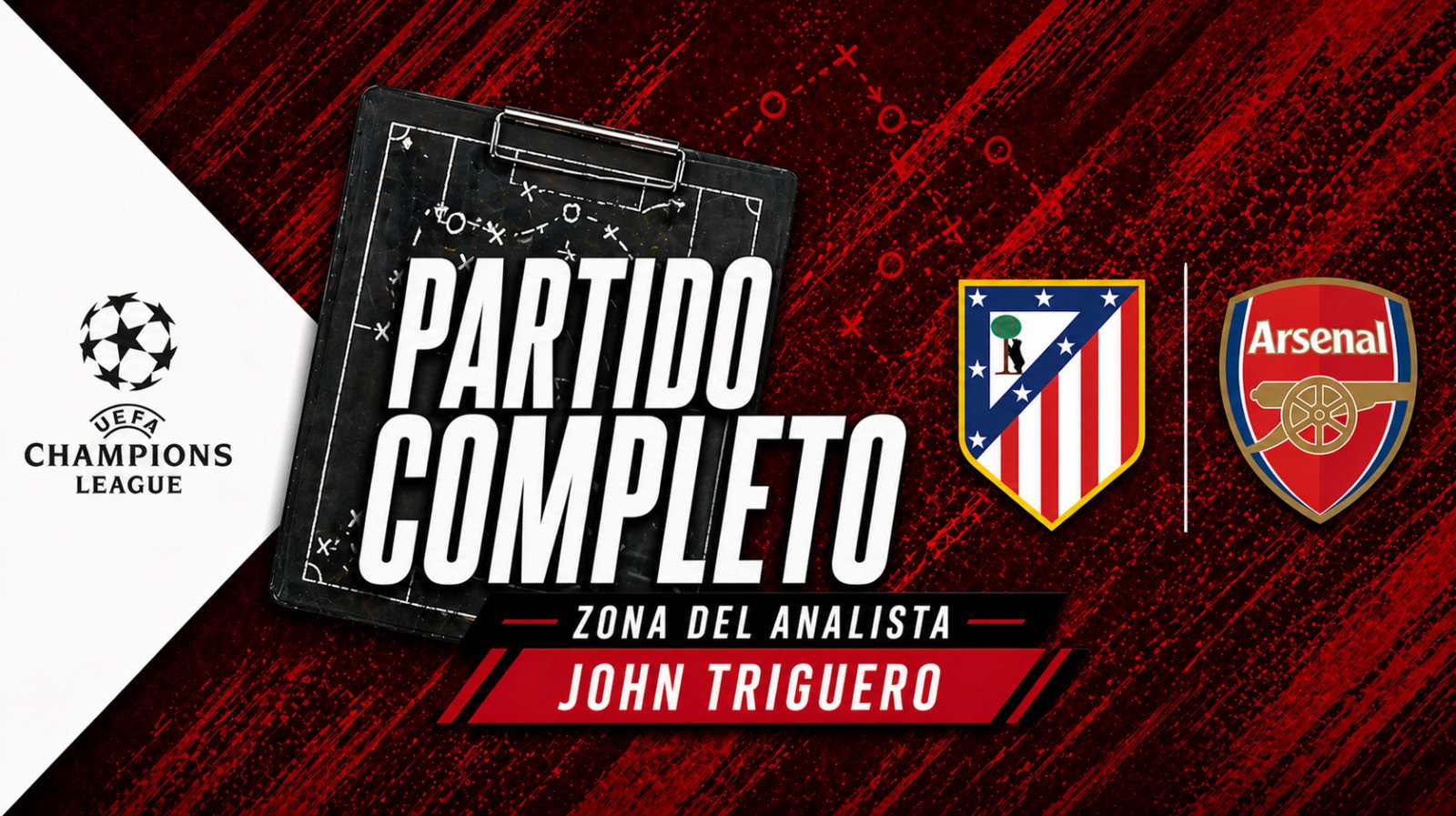 PARTIDO COMPLETO | ATM vs Arsenal Champions League