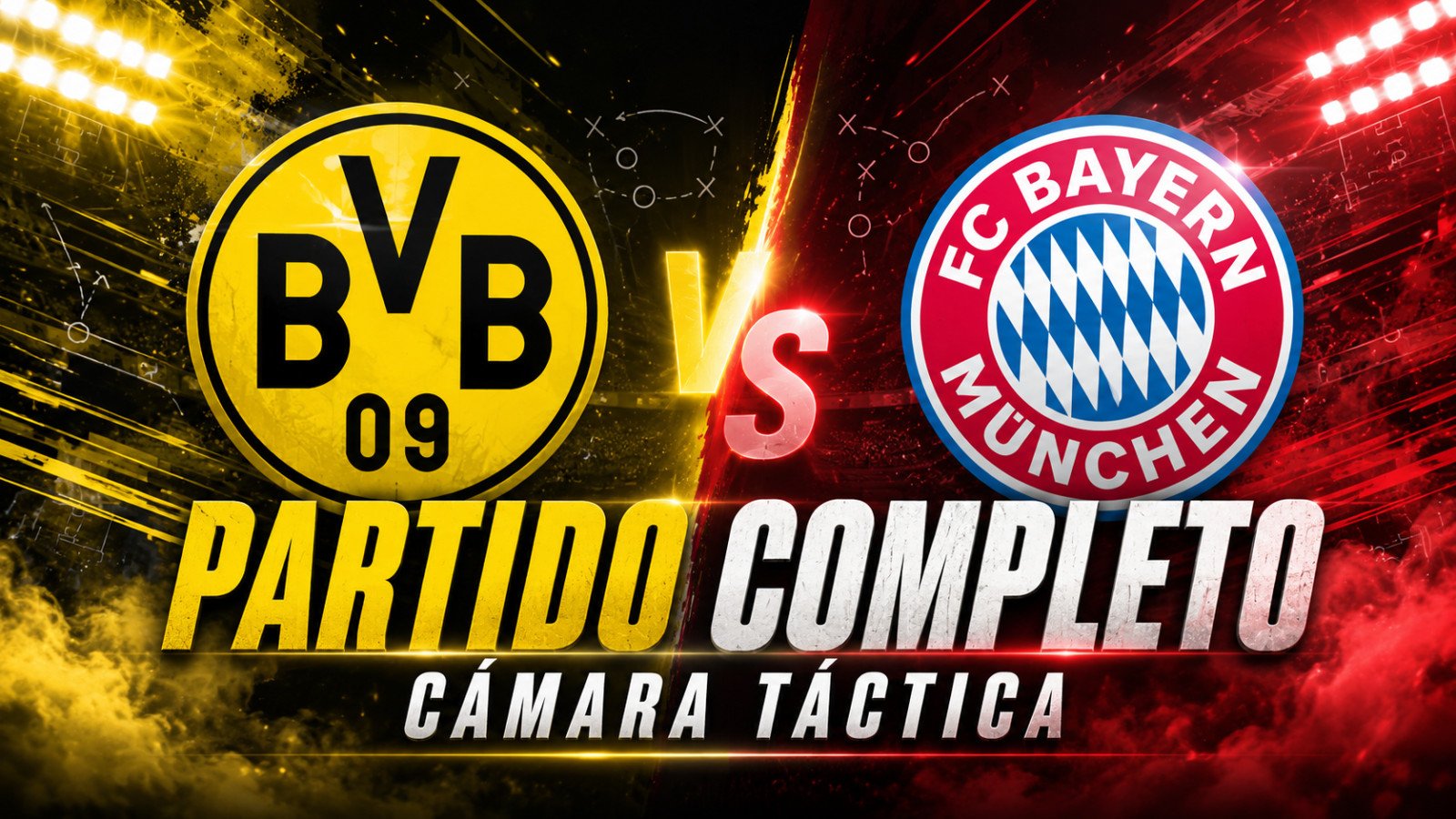 Borussia Dortmund vs Bayern Múnich | Final de la Supercopa de Alemania